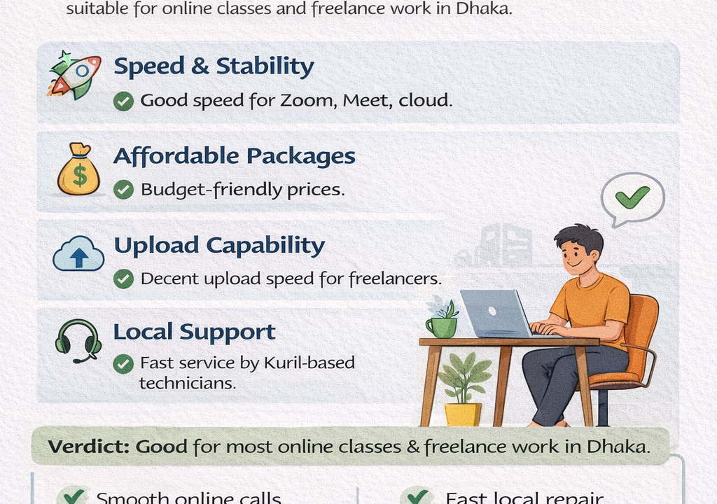 Is CCN Network Good for Online Classes & Freelancing in Dhaka?